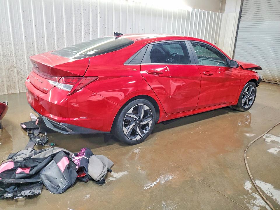 2023 Hyundai Elantra VIN 5NPLP4AGXPH107663 COPART salvage auction — FRONT END, Il - Salvage Certificate, sold $3,750 on 2026-08-02 (photo 3)