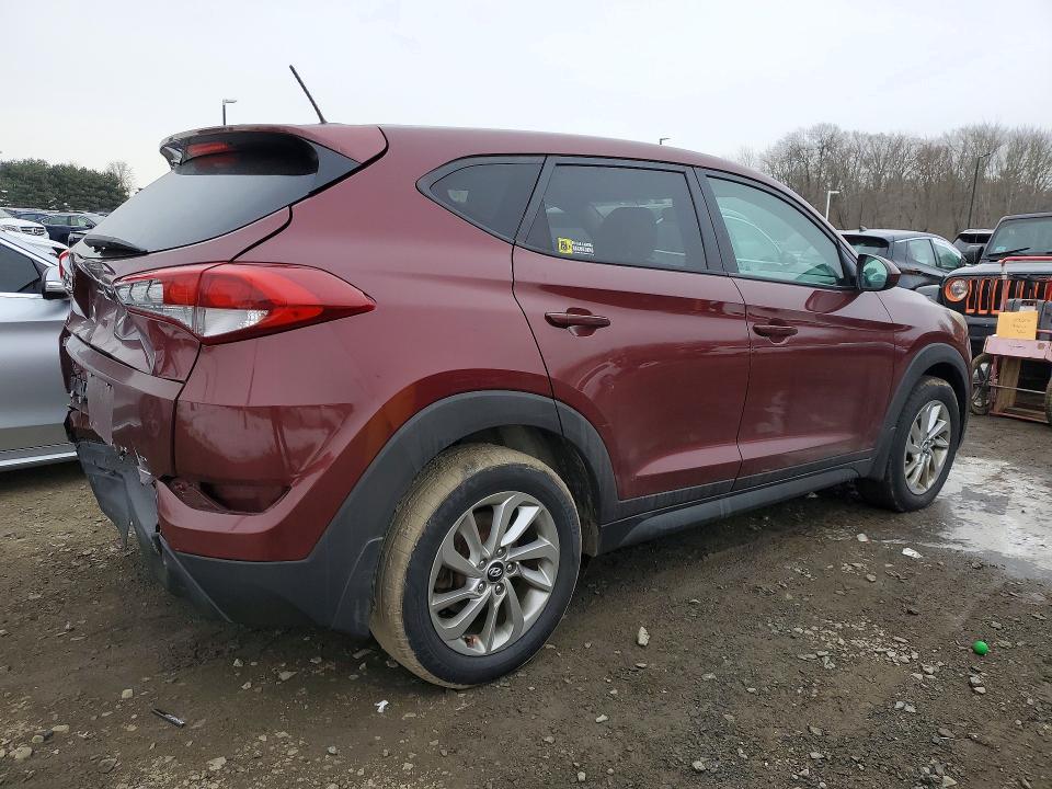 2016 Hyundai Tucson VIN KM8J23A41GU032679 COPART salvage auction — REAR END, Ma - Cert Of Title-Salvage, sold $2,300 on 2026-07-02 (photo 3)
