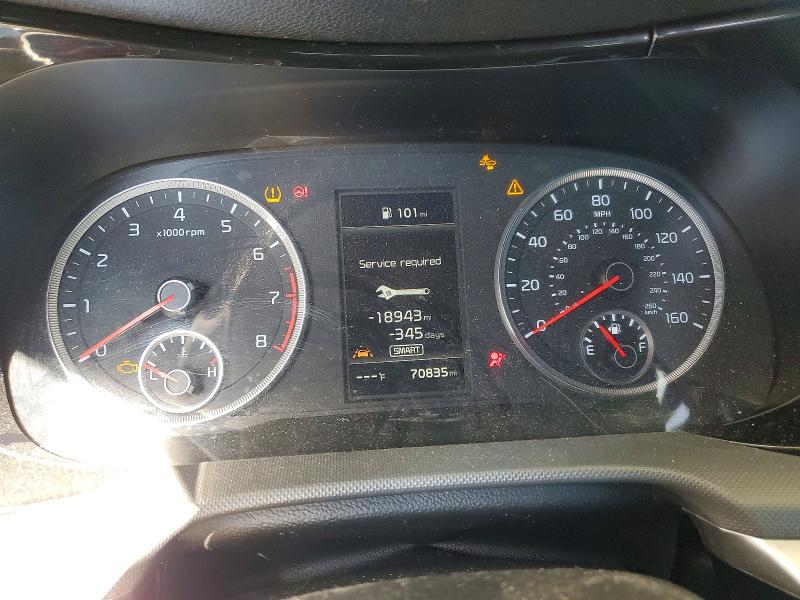 2022 Kia K5 VIN 5XXG64J23NG108705 COPART salvage auction — FRONT END, Salvage Title, sold $2,700 on 2026-07-16 (photo 9)