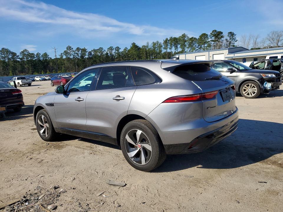 2022 Jaguar F-pace VIN SADCJ2EX7NA698124 COPART salvage auction — MISSING/ALTERED VIN, Sc - Cert Of Title-Salvage, sold $1,300 on 2026-07-29 (photo 2)