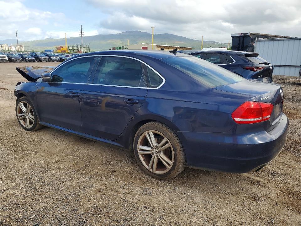 2014 Volkswagen Passat VIN 1VWBT7A31EC090361 COPART salvage auction — FRONT END, HI - CERTIFICATE OF SALVAGE, sold $2 on 2026-07-27 (photo 2)