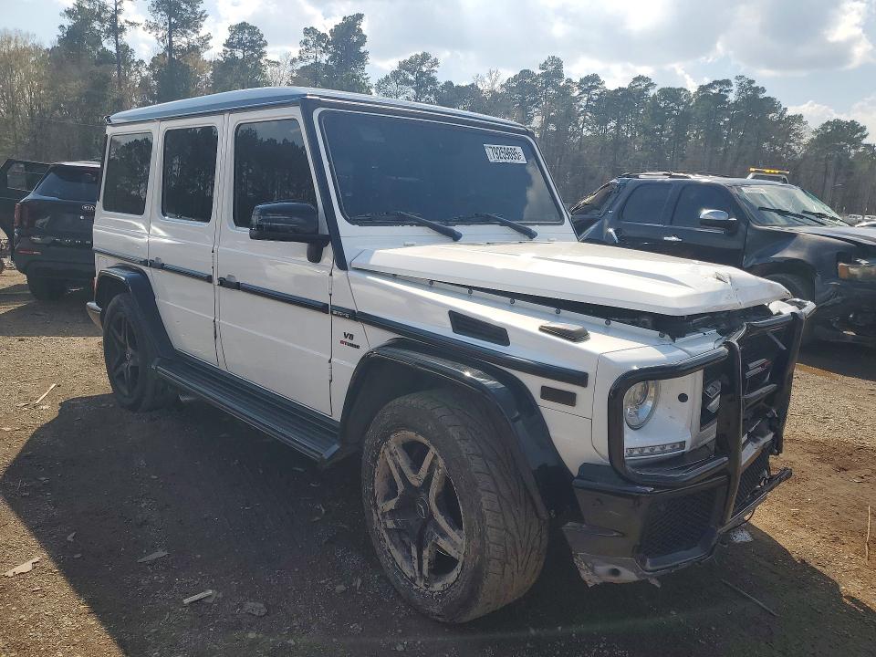 2018 Mercedes-benz G-klasse VIN WDCYC7DHXJX287983 COPART salvage auction — Front End, LA - CERT OF TITLE-SALVAGE, sold $29,250 on 2026-05-19 (photo 4)