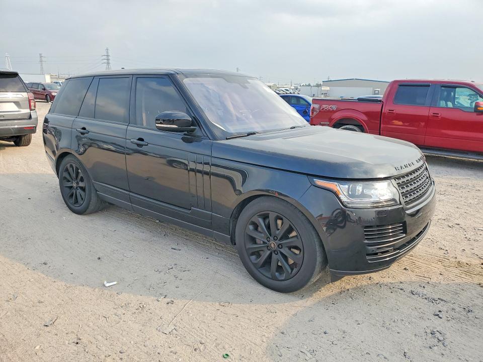 2016 Land rover RANGE ROVER VIN SALGS2PF3GA305634 COPART salvage auction — MECHANICAL, Tx - Certificate Of Title, sold $5,100 on 2026-07-28 (photo 4)