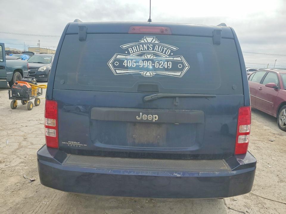 2012 Jeep Liberty (north america) VIN 1C4PJLAK4CW129521 COPART salvage auction — SIDE, Ok - Cert Of Title-Salvage, sold $800 on 2026-07-02 (photo 6)