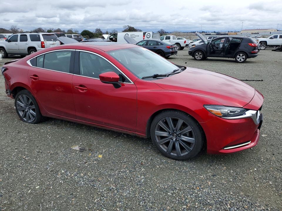 2019 Mazda 6 VIN JM1GL1VM1K1506957 COPART salvage auction — REAR END, Ca - Salvage Certificate, sold $15 on 2026-07-30 (photo 4)