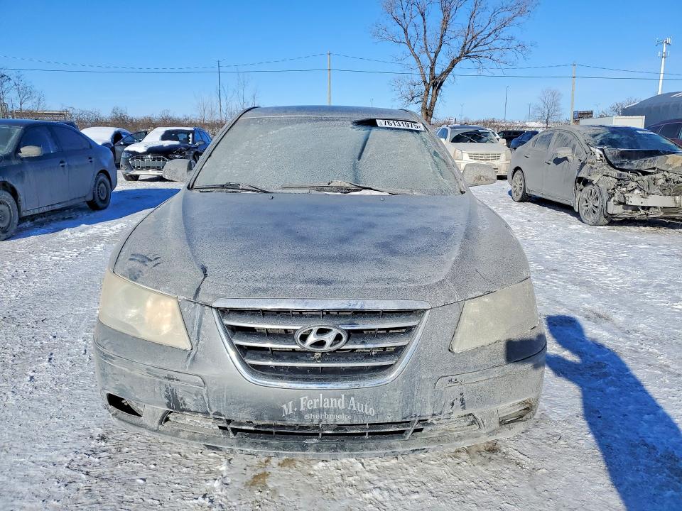 2009 Hyundai Sonata VIN 5NPET46C49H483675 COPART salvage auction — SIDE, Qc - Gravement Accidente, sold $575 on 2026-07-07 (photo 5)