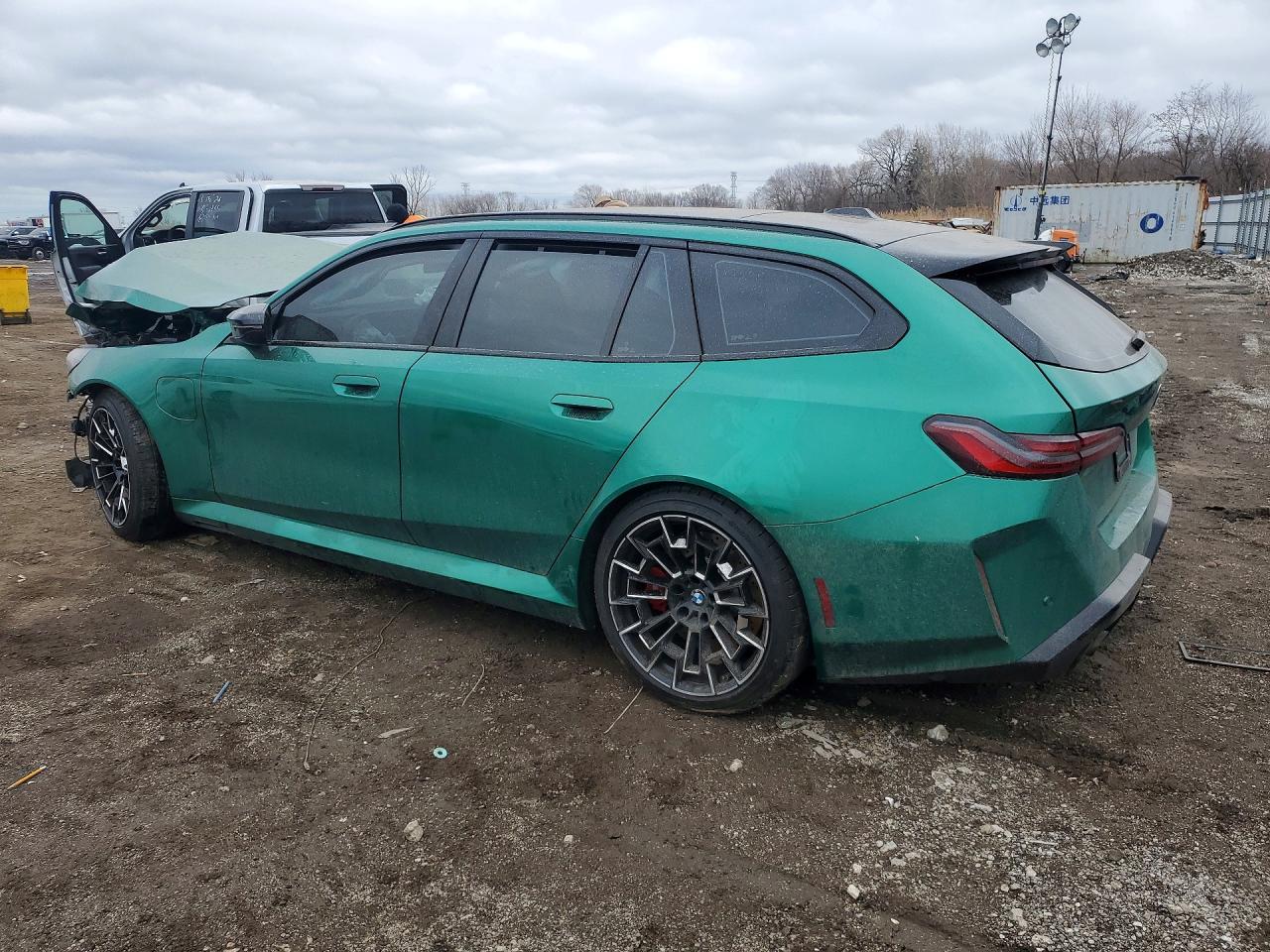 2026 BMW M5 VIN WBS83GV00TCW64029 COPART salvage auction — Front End, IN - CERT OF TITLE-SALVAGE TITLE, sold $48,750 on 2026-07-06 (photo 2)