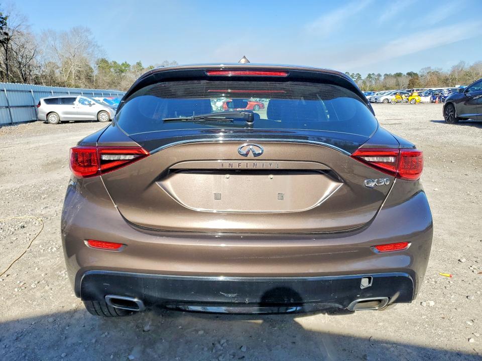 2017 Infiniti Qx30 VIN SJKCH5CP2HA032446 COPART salvage auction — FRONT END, Ga - Cert Of Title-Rebuilt Salvage, sold $1,400 on 2026-07-07 (photo 6)