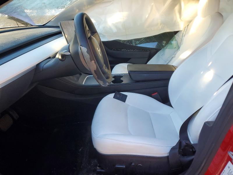 2022 Tesla Model 3 VIN 5YJ3E1EBXNF251566 COPART salvage auction — SIDE, NY - MV907A-PARTS ONLY, sold $1,650 on 2026-07-21 (photo 7)