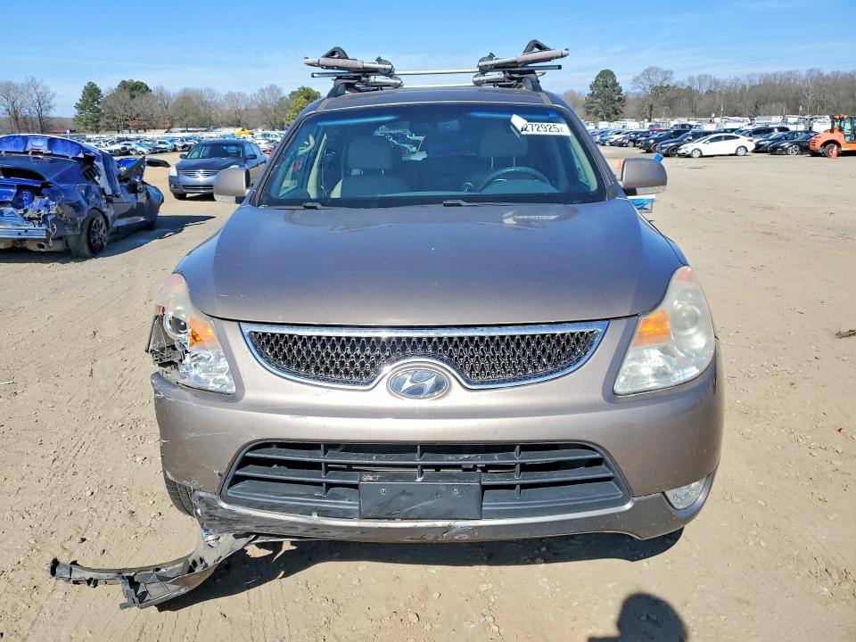 2010 Hyundai Veracruz VIN KM8NU4CCXAU108400 COPART salvage auction — FRONT END, Ar - Cert Of Title-Salvage, sold $1,750 on 2026-07-13 (photo 5)