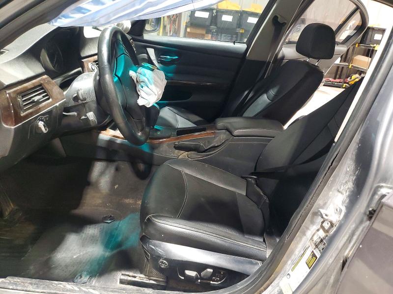 2011 BMW 3 series VIN WBAPH7C50BE679634 COPART salvage auction — FRONT END, Mo - Salvage Certificate Of Title, sold $300 on 2026-07-13 (photo 7)