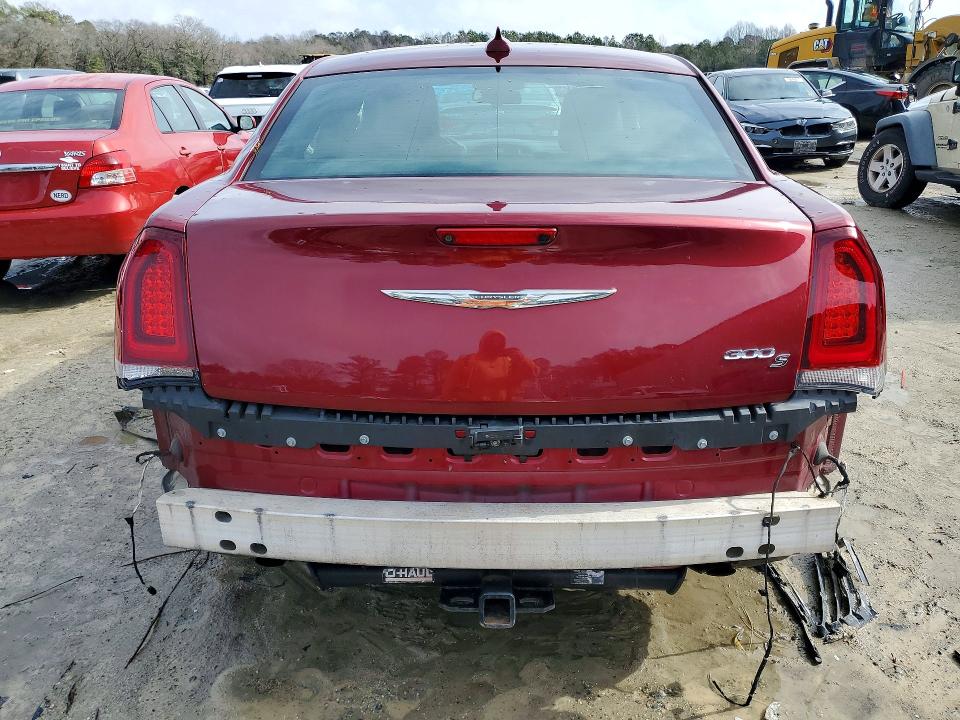 2018 Chrysler 300 VIN 2C3CCABG8JH277971 COPART salvage auction — FRONT END, De - Salvage Certificate, sold $250 on 2026-09-10 (photo 6)