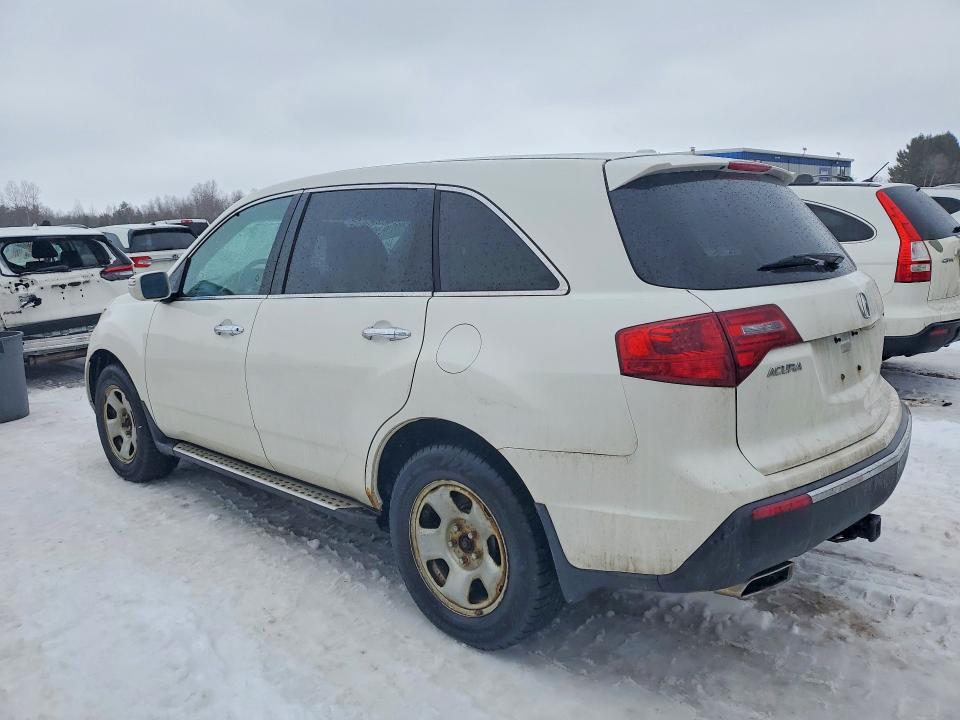 2012 Acura Mdx VIN 2HNYD2H66CH002731 COPART salvage auction — FRONT END, On - Permit Salvage, sold $1,850 on 2026-07-02 (photo 2)