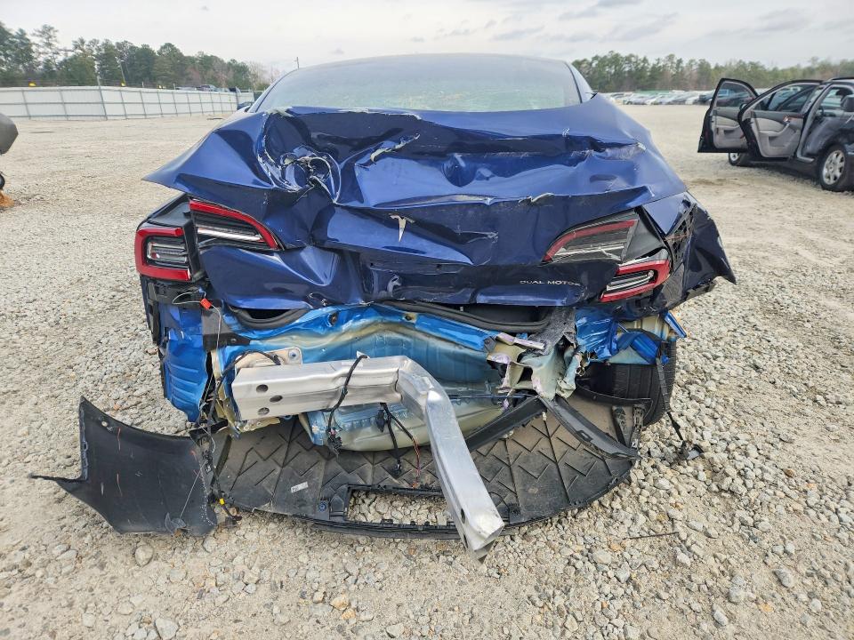 2021 Tesla Model 3 VIN 5YJ3E1EB9MF068125 COPART salvage auction — REAR END, WV - SALVAGE CERTIFICATE, sold $3,600 on 2026-07-16 (photo 6)