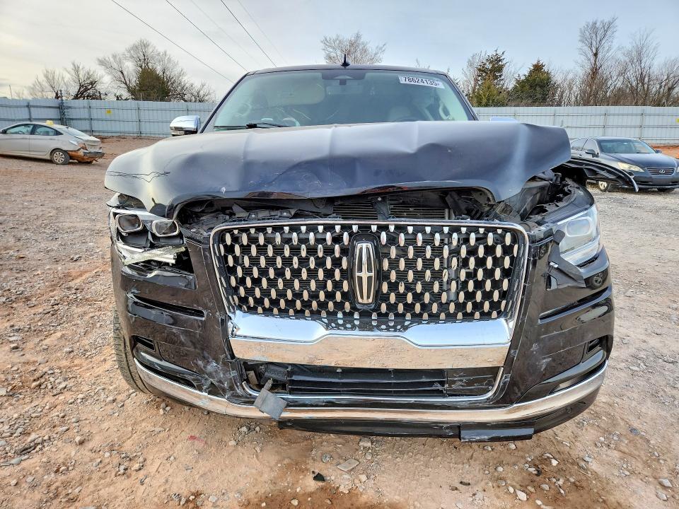 2022 Lincoln Navigator VIN 5LMJJ3TT9NEL13110 COPART salvage auction — Front End, OK - CERT OF TITLE-SALVAGE, sold $13,100 on 2026-04-30 (photo 5)