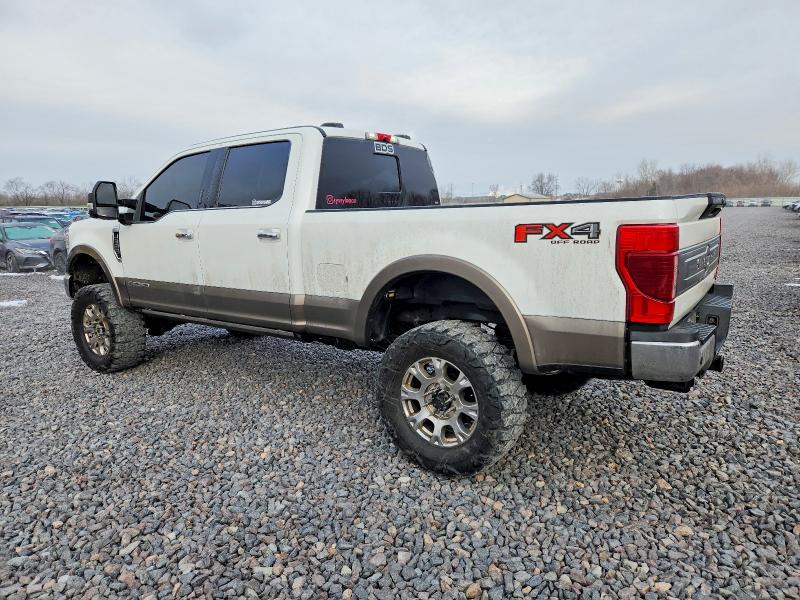 2021 Ford F250 VIN 1FT7W2BTXMEC29584 COPART salvage auction — SIDE, Tn - Salvage Certificate, sold $18,800 on 2026-07-27 (photo 3)