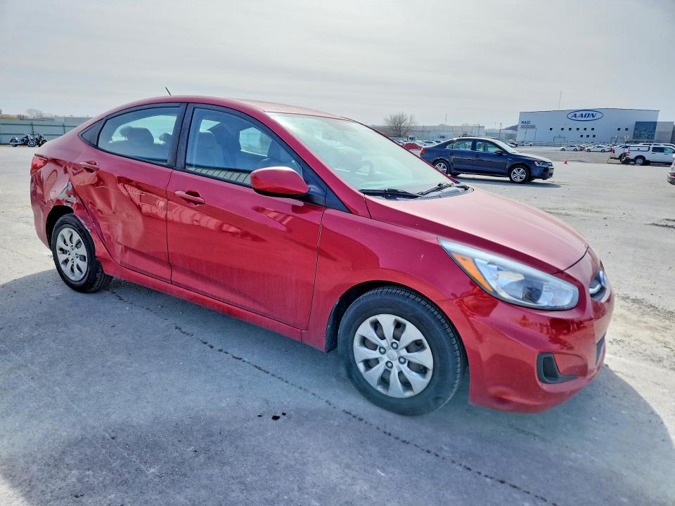 2017 Hyundai Accent VIN KMHCT4AE0HU251610 COPART salvage auction — SIDE, Ok - Cert Of Title-Salvage, sold $1,850 on 2026-07-31 (photo 4)