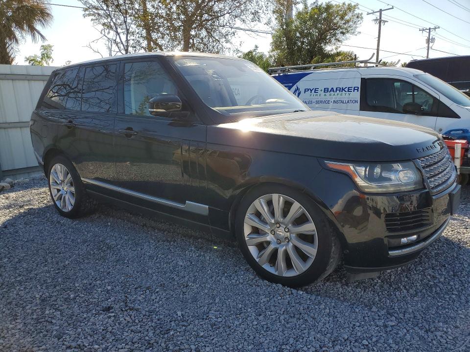 2016 Land rover RANGE ROVER VIN SALGS2EF8GA263741 COPART salvage auction — MINOR DENT/SCRATCHES, Nc - Certificate Of Title (P), sold $5,900 on 2026-07-28 (photo 4)