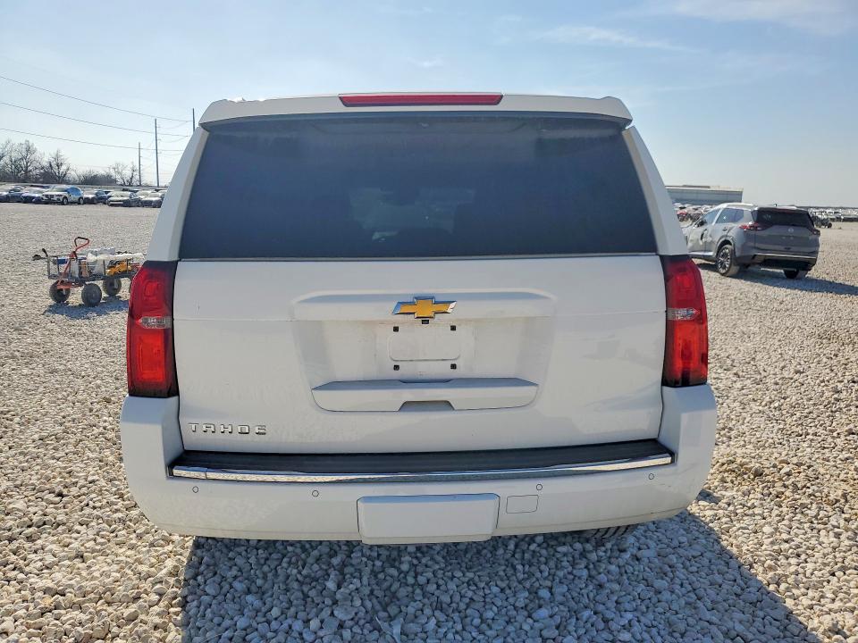 2015 Chevrolet Tahoe VIN 1GNSCCKC9FR217874 COPART salvage auction — FRONT END, Tx - Salvage Vehicle Title, sold $8,600 on 2026-07-30 (photo 6)
