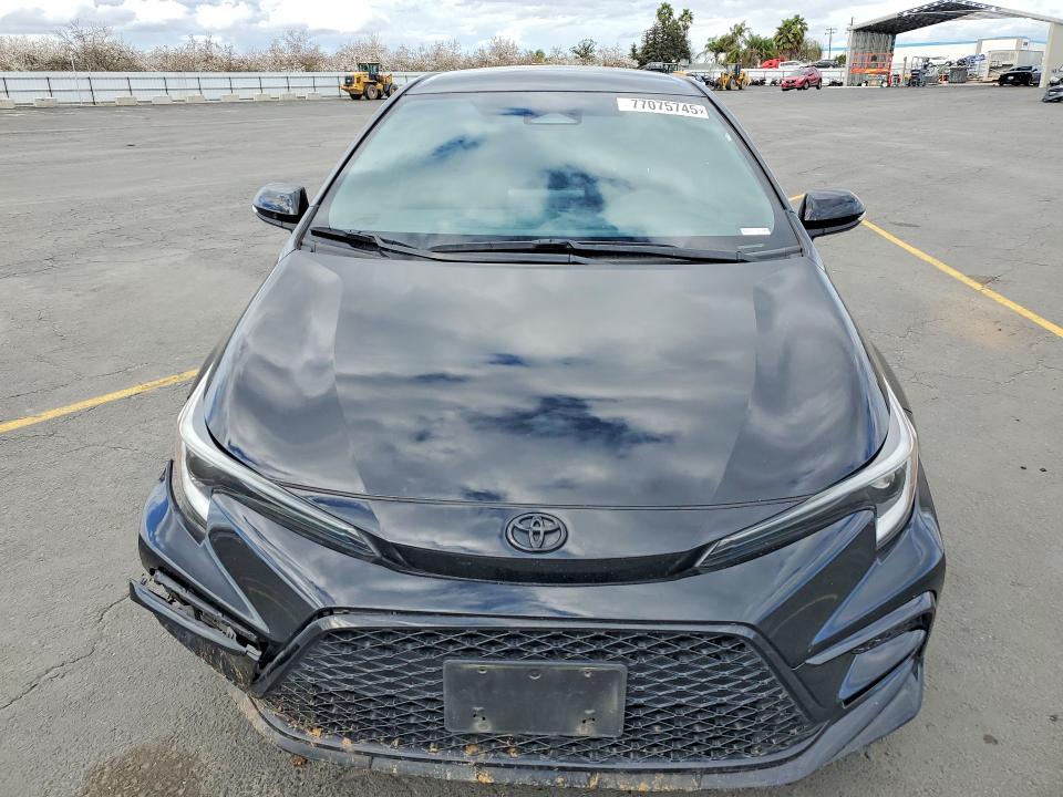 2024 Toyota Corolla VIN 5YFB4MCE4RP198208 COPART salvage auction — FRONT END, Ca - Salvage Certificate, sold $7,400 on 2026-07-09 (photo 5)