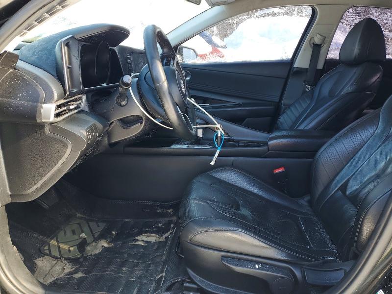 2021 Hyundai Elantra VIN KMHLN4AG2MU100581 COPART salvage auction — FRONT END, On - Permit Salvage, sold $200 on 2026-07-21 (photo 7)