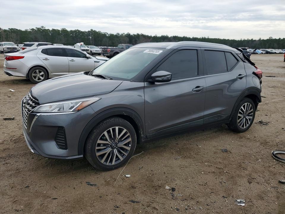 2023 Nissan Kicks VIN 3N1CP5CV4PL562271 COPART salvage auction — REAR END, Sc - Cert Of Title-Salvage, sold $3,250 on 2026-07-06 (photo 1)
