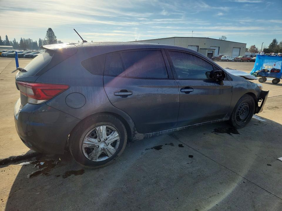 2023 Subaru Impreza VIN 4S3GTAB65P3708640 COPART salvage auction — FRONT END, Or - Lien Papers Salvage, sold $2,000 on 2026-08-24 (photo 3)