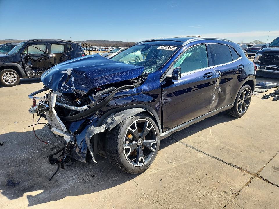 2019 Mercedes-benz Gla-klasse VIN WDCTG4EB1KJ554729 COPART salvage auction — FRONT END, Tx - Salvage Vehicle Title, sold $775 on 2026-08-20 (photo 1)