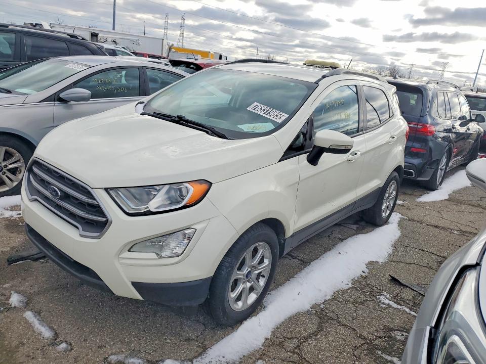 2020 Ford Ecosport VIN MAJ3S2GE6LC328844 COPART salvage auction — MINOR DENT/SCRATCHES, MI - CERTIFICATE OF TITLE, sold $4,300 on 2026-07-14 (photo 1)
