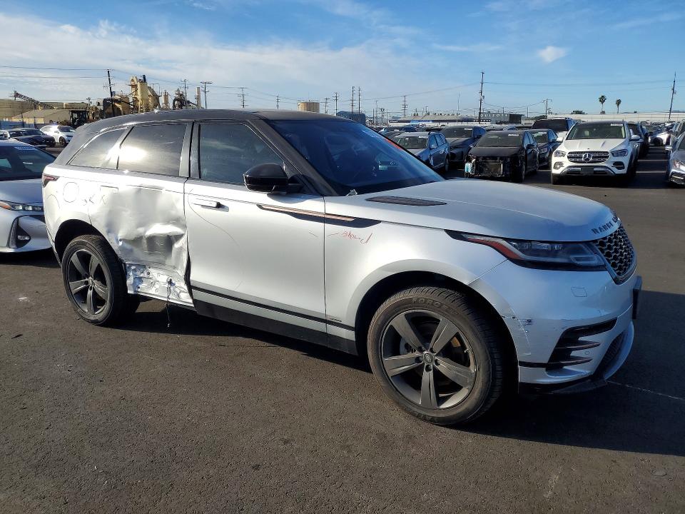 2020 Land rover RANGE ROVER VIN SALYK2EXXLA243787 COPART salvage auction — SIDE, Ca - Salvage Certificate, sold $10,200 on 2026-07-06 (photo 4)