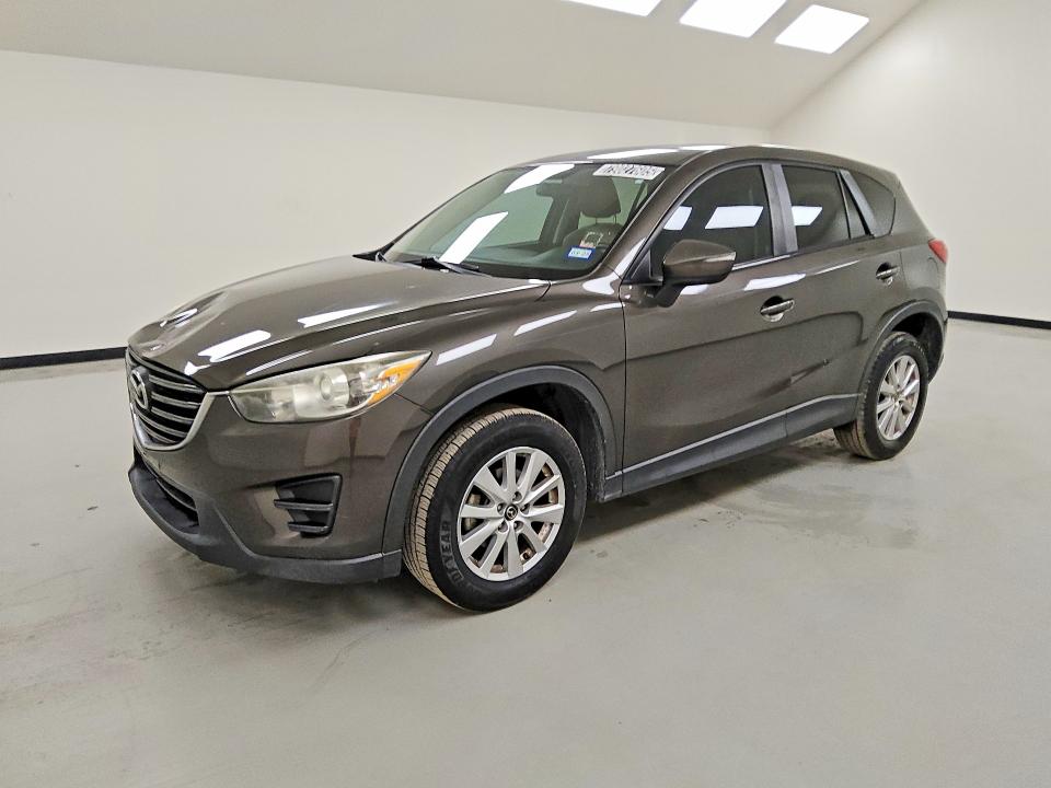 2016 Mazda Cx-5 VIN JM3KE2BY0G0645337 COPART salvage auction — FRONT END, TX - CERTIFICATE OF TITLE, sold $100 on 2026-07-21 (photo 1)