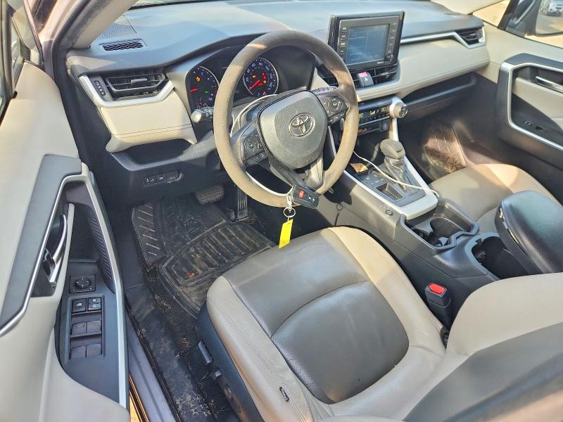 2020 Toyota Rav 4 VIN 2T3W1RFV5LW082287 COPART salvage auction — FRONT END, Tx - Salvage Vehicle Title, sold $7,900 on 2026-07-30 (photo 8)
