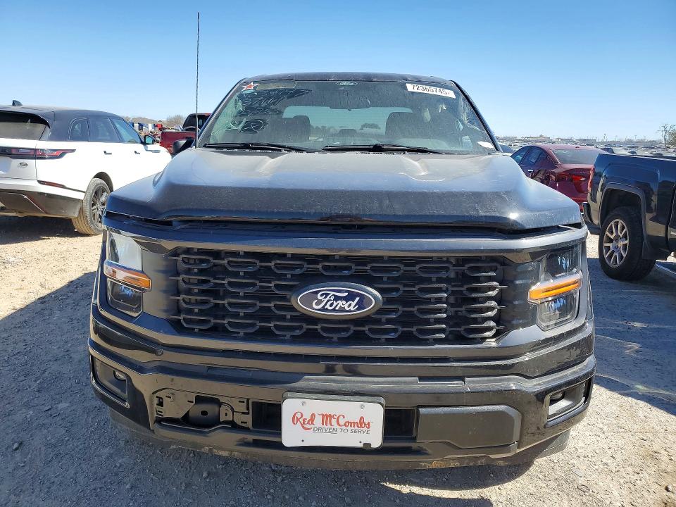 2025 Ford F-150 VIN 1FTEW2KP9SKE37111 COPART salvage auction — SIDE, Tx - Salvage Vehicle Title, sold $8,500 on 2026-07-09 (photo 5)