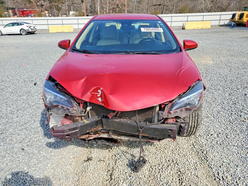 2018 Toyota Corolla VIN 5YFBURHE8JP775798 COPART salvage auction — FRONT END, Nc - Salvage Certificate Of Title, sold $2,150 on 2026-07-09 (photo 5)