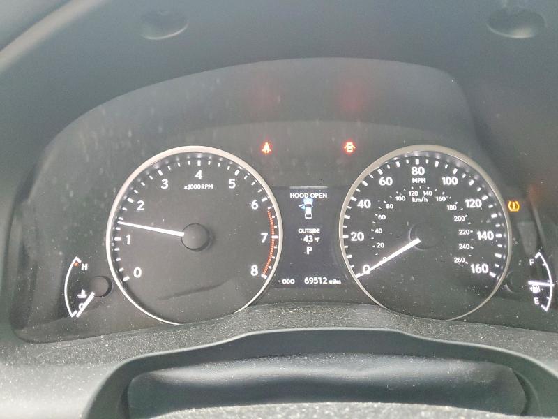 2015 Lexus ES VIN JTHBK1GG7F2162845 COPART salvage auction — FRONT END, Id - Salvage Certificate Of Title, sold $3,450 on 2026-07-10 (photo 9)