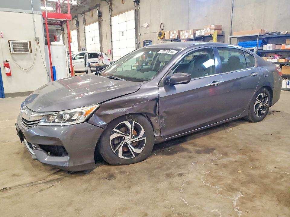 2017 Honda Accord VIN 1HGCR2F36HA157135 COPART salvage auction — FRONT END, Salvage Title, sold $2,100 on 2026-07-09 (photo 1)