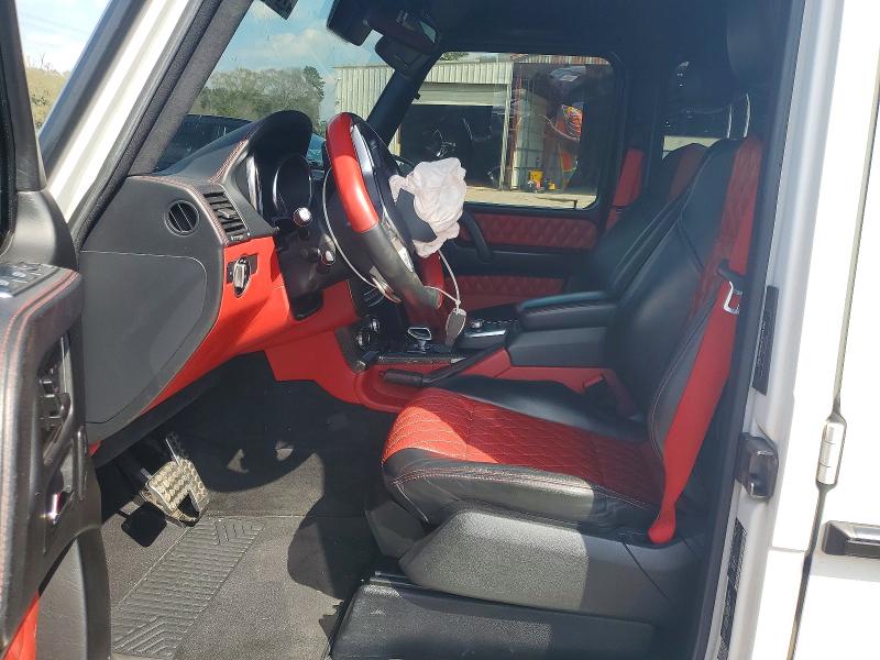 2018 Mercedes-benz G-klasse VIN WDCYC7DHXJX287983 COPART salvage auction — Front End, LA - CERT OF TITLE-SALVAGE, sold $29,250 on 2026-05-19 (photo 7)