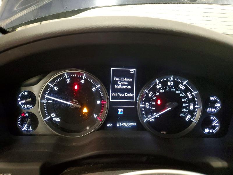 2016 Toyota Land cruiser VIN JTMCY7AJ7G4038088 COPART salvage auction — FRONT END, Tx - Certificate Of Title, sold $13,700 on 2026-07-22 (photo 9)