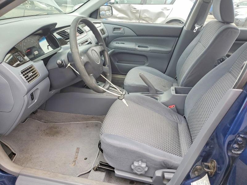2002 Mitsubishi Lancer VIN JA3AJ26E42U056534 COPART salvage auction — REAR END, Wa - Affidavit In Lieu Of Title, sold $275 on 2026-07-13 (photo 7)