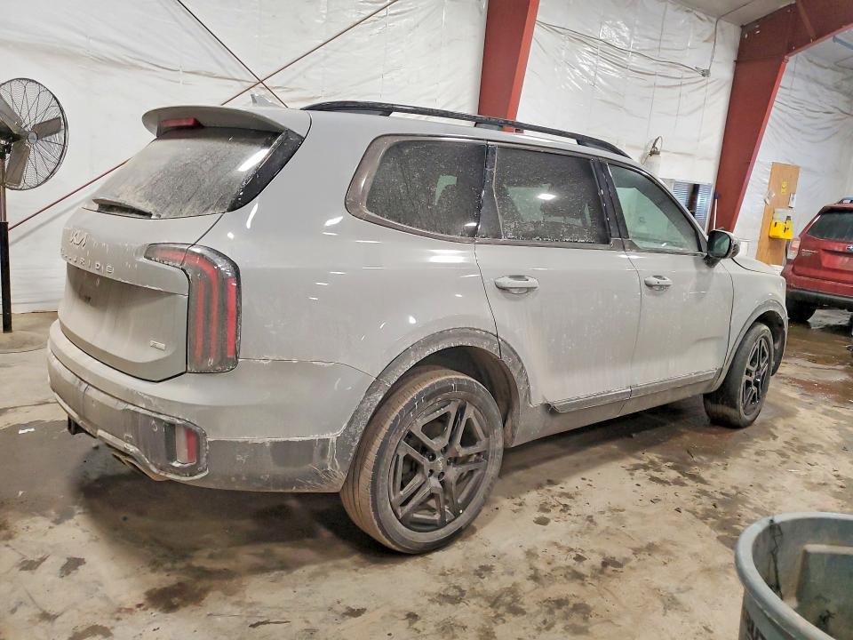2024 Kia Telluride VIN 5XYP3DGCXRG535969 COPART salvage auction — FRONT END, Ma - Cert Of Title-Salvage, sold $7,200 on 2026-07-06 (photo 3)