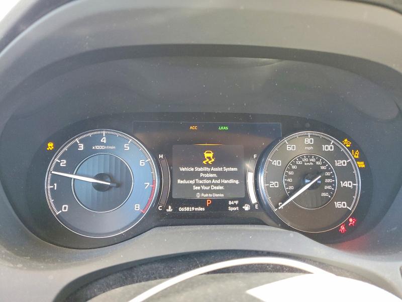 2020 Acura Rdx VIN 5J8TC2H5XLL017845 COPART salvage auction — REAR END, Ca - Salvage Certificate, sold $7,300 on 2026-07-22 (photo 9)