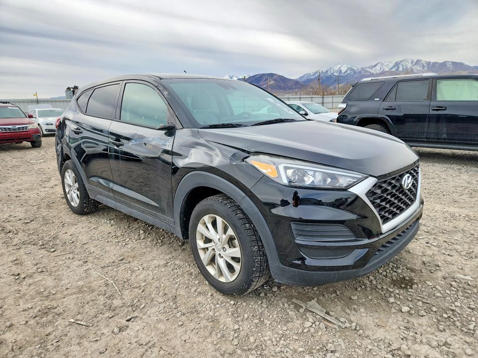 2019 Hyundai Tucson VIN KM8J2CA47KU062164 COPART salvage auction — FRONT END, Ut - Salvage Certificate, sold $150 on 2026-07-07 (photo 4)