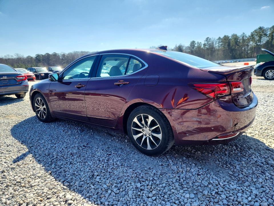 2015 Acura Tlx VIN 19UUB1F58FA001681 COPART salvage auction — REAR END, Ga - Cert Of Title-Salvage, sold $3,700 on 2026-07-09 (photo 2)