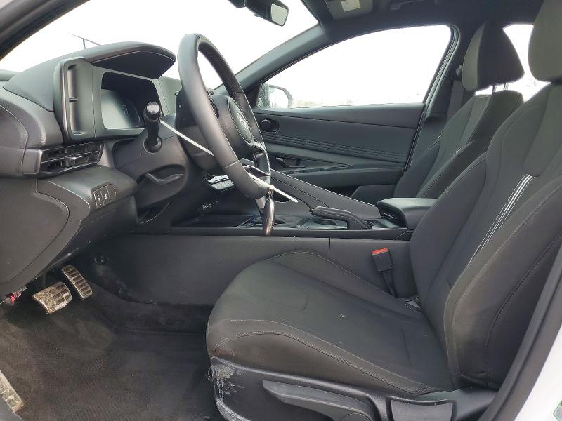 2025 Hyundai Elantra VIN KMHLM4DG7SU917377 COPART salvage auction — FRONT END, IL - SALVAGE CERTIFICATE, sold $7,800 on 2026-07-22 (photo 7)