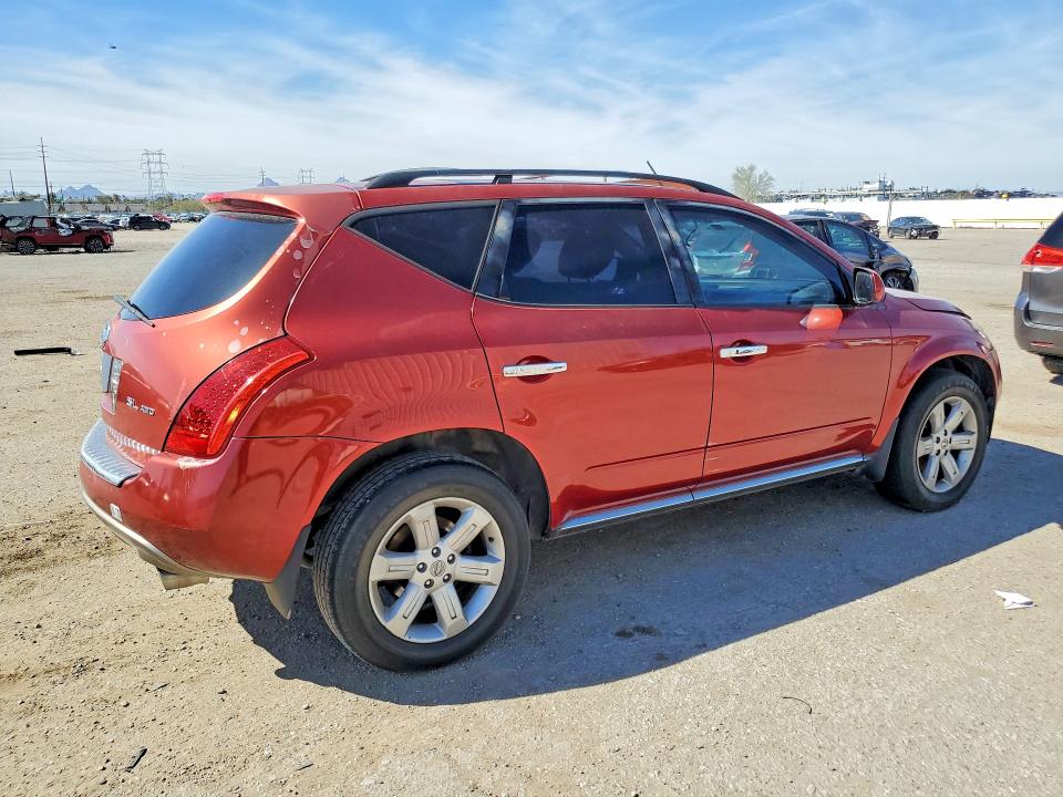 2007 Nissan Murano VIN JN8AZ08W97W644417 COPART salvage auction — FRONT END, Az - Certificate Of Title, sold $925 on 2026-07-31 (photo 3)