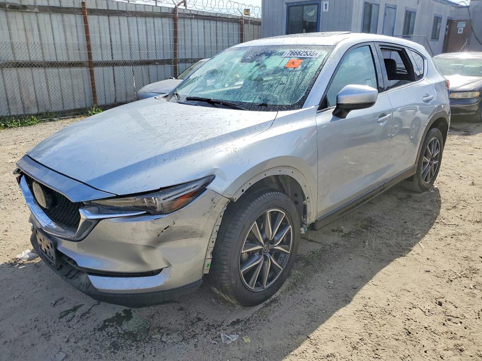2018 Mazda Cx-5 VIN JM3KFBDM7J0326497 COPART salvage auction — FRONT END, Ca - Salvage Certificate, sold $3,950 on 2026-07-16 (photo 1)