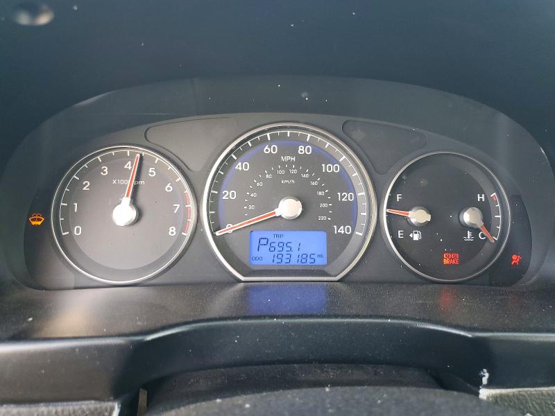 2012 Hyundai Santa fe VIN 5XYZG3AB6CG151721 COPART salvage auction — FRONT END, Salvage Title, sold $300 on 2026-07-15 (photo 9)