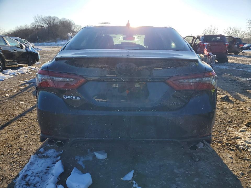 2022 Toyota Camry VIN 4T1K61AK9NU707333 COPART salvage auction — FRONT END, Md - Cert Of Salvage > 75% Damage, sold $8,400 on 2026-07-02 (photo 6)