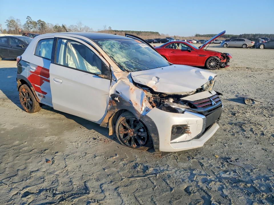 2023 Mitsubishi Mirage VIN ML32AWHJ3PH004922 COPART salvage auction — SIDE, Sc - Cert Of Title-Salvage, sold $525 on 2026-07-06 (photo 4)