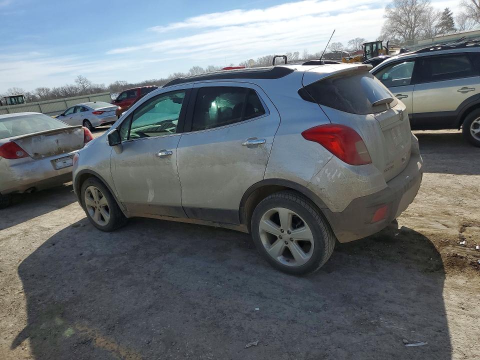 2015 Buick Encore VIN KL4CJBSB9FB041772 COPART salvage auction — FRONT END, Wv - Salvage Certificate, sold $1,400 on 2026-07-06 (photo 2)